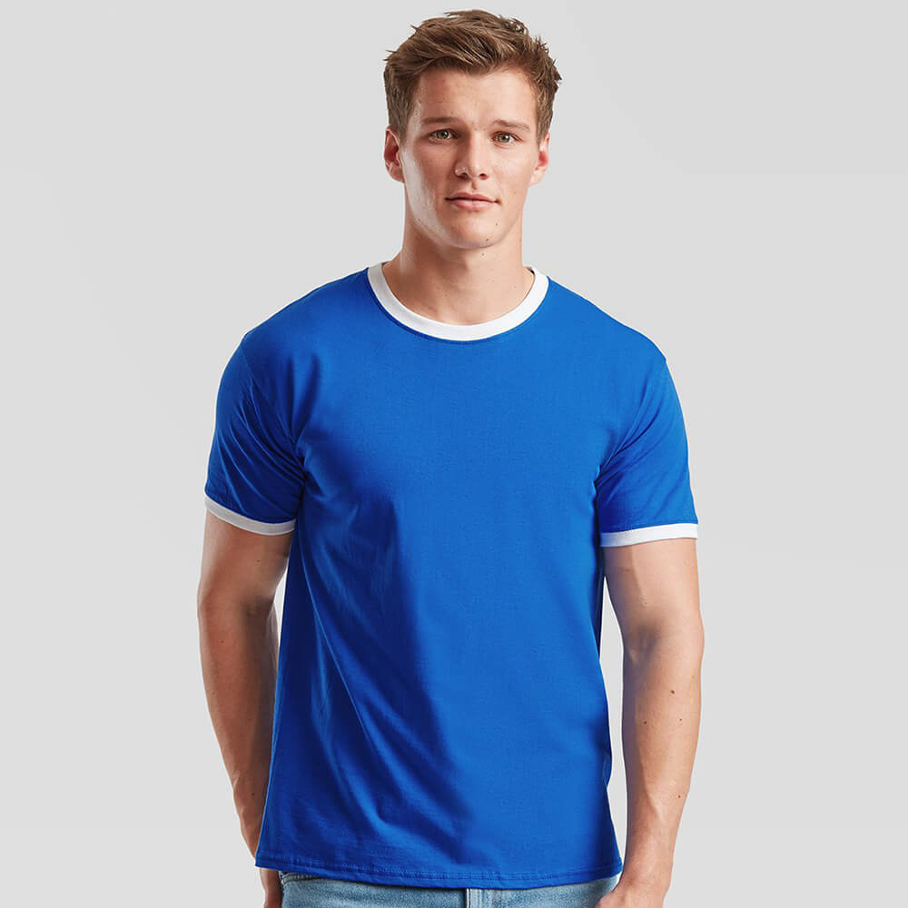 Fruit of The Loom Ringer T - Image 2